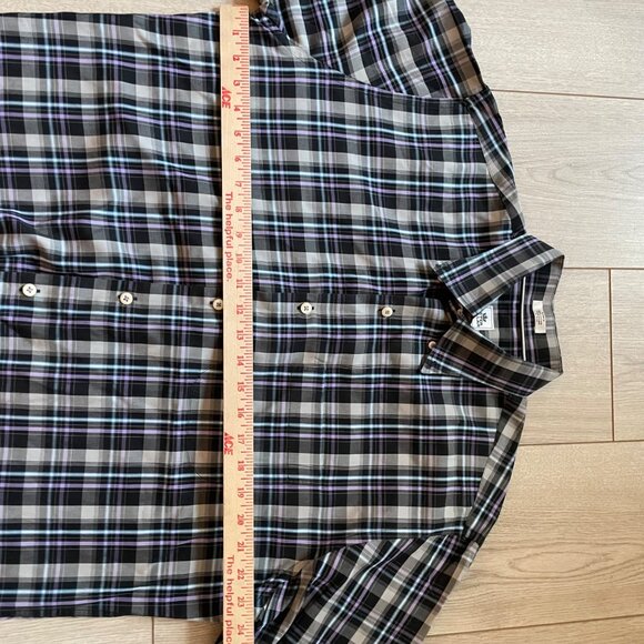 Peter Millar Mens Large Plaid Button-Down Shirt - Picture 8 of 9